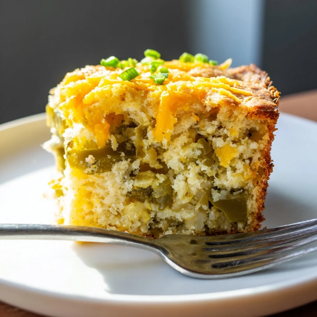 Southern Pickle Jalapeño Cornbread baked to golden perfection, ready for chili night.  