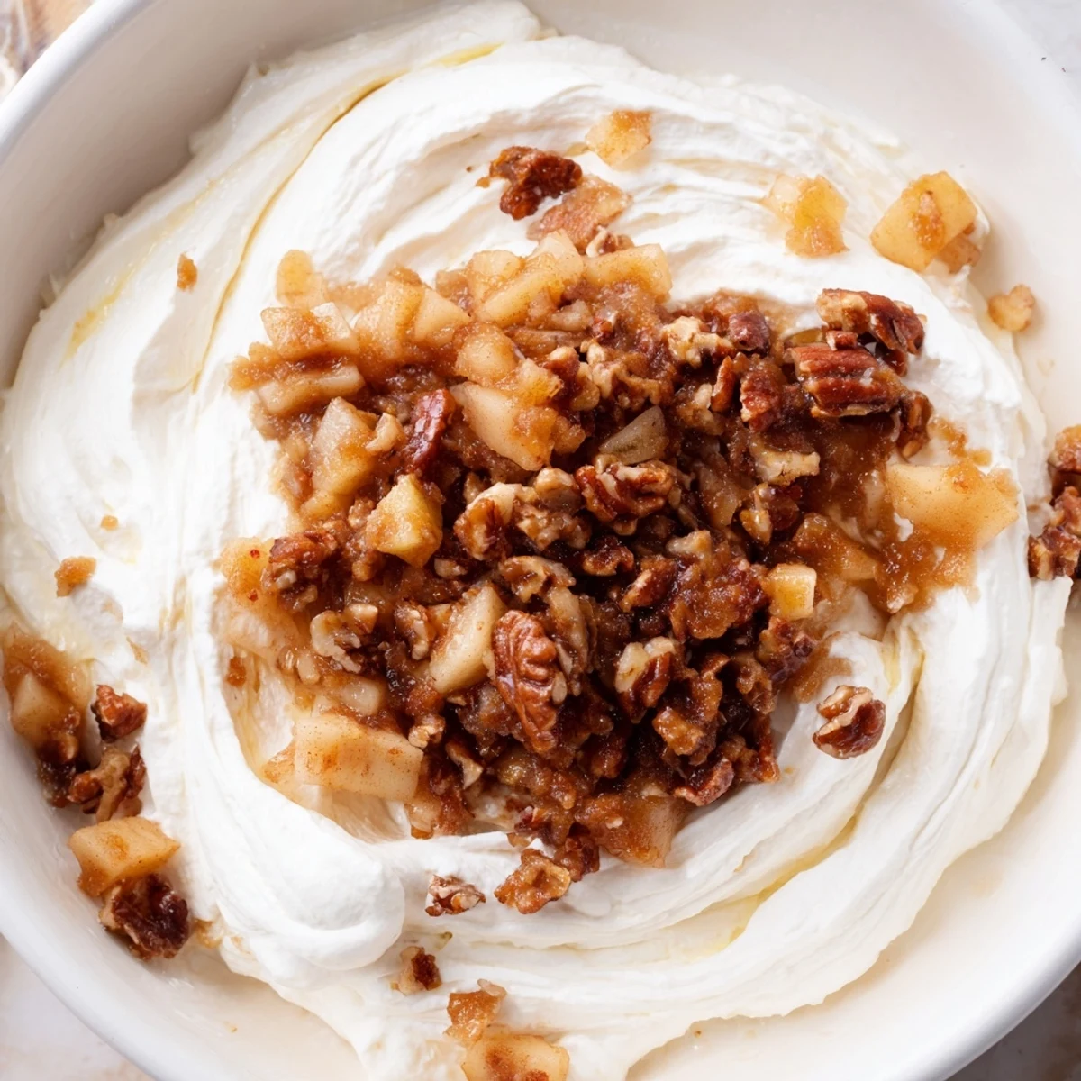 Spiced Apple Praline Whip Dip