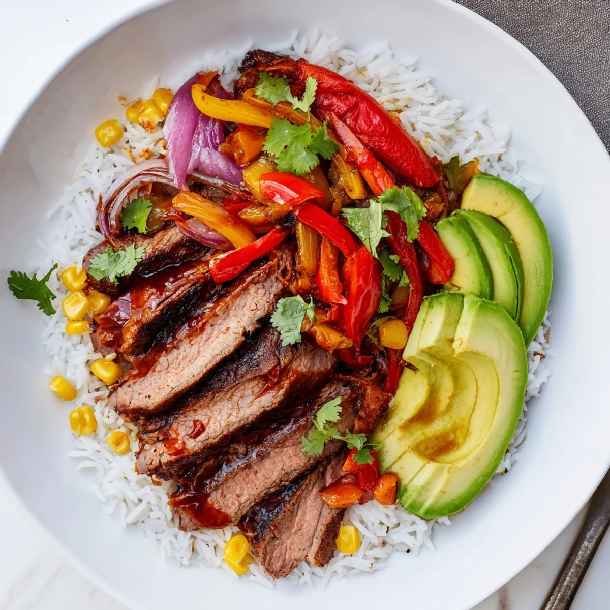 BBQ Steak Fajita Bowl