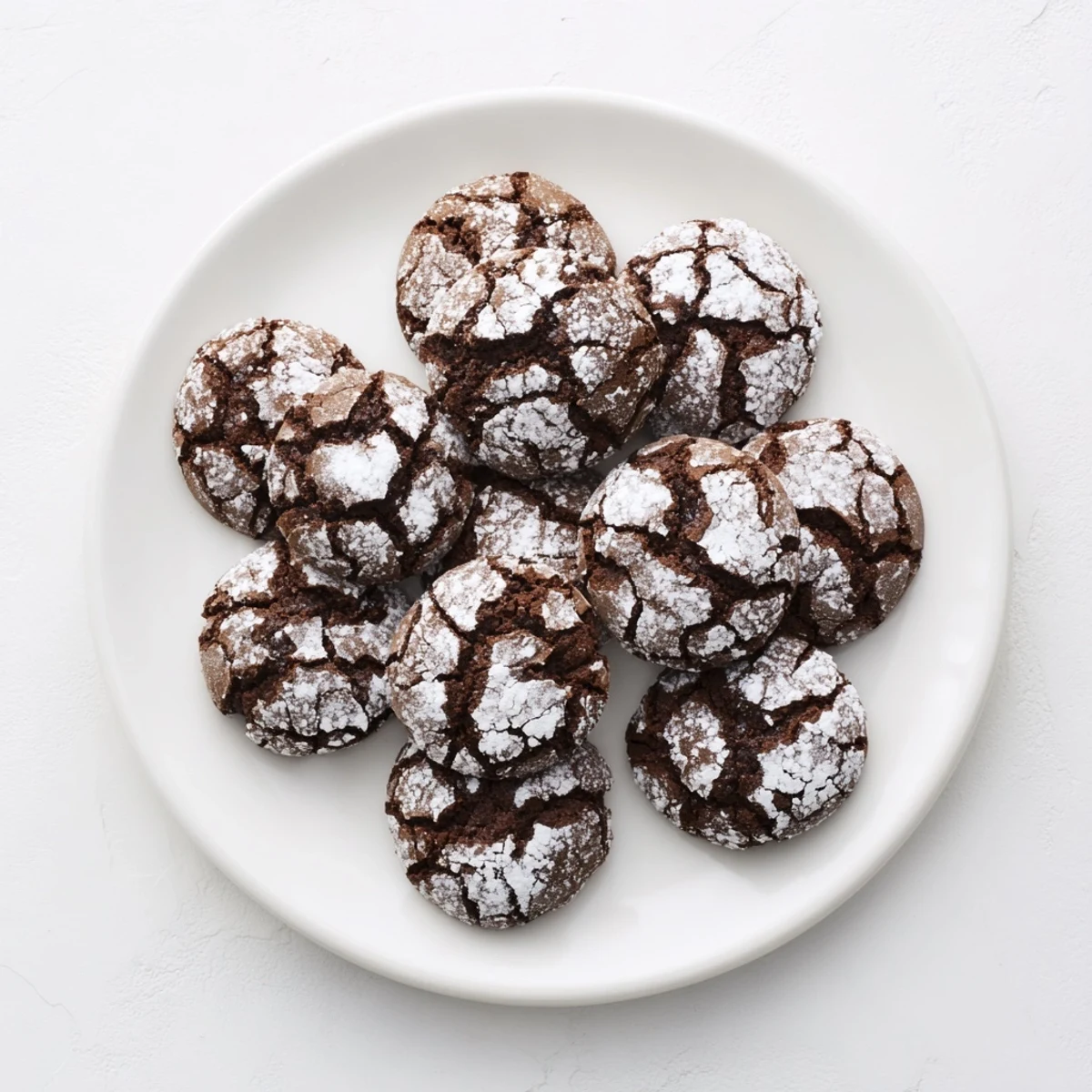 These homemade Chocolate Crinkle Cookies are an American classic, fudgy on the inside, and ready to be served.