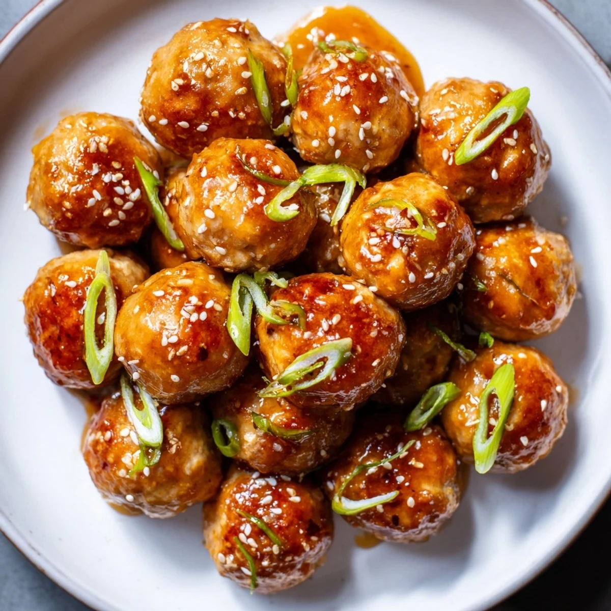 Tender, flavorful Spicy Honey-Glazed Chicken Meatballs, perfect for a quick, delicious dinner.