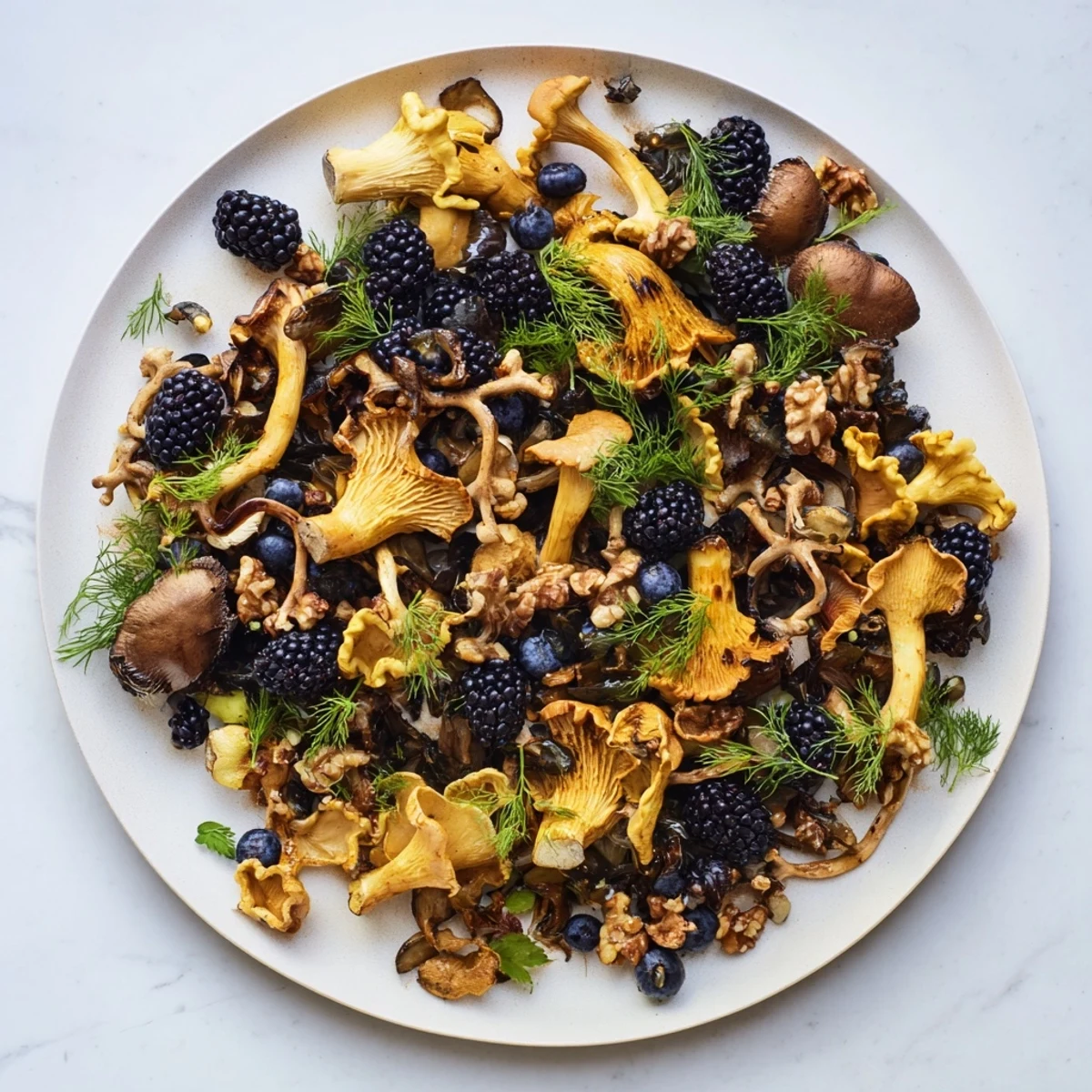 Northwest Forest Forager Salad