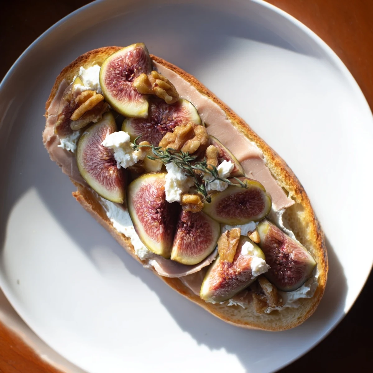Sensory-rich The Royal Tapestry image shows texture: creamy pâté, sweet figs, plus crunchy walnuts.