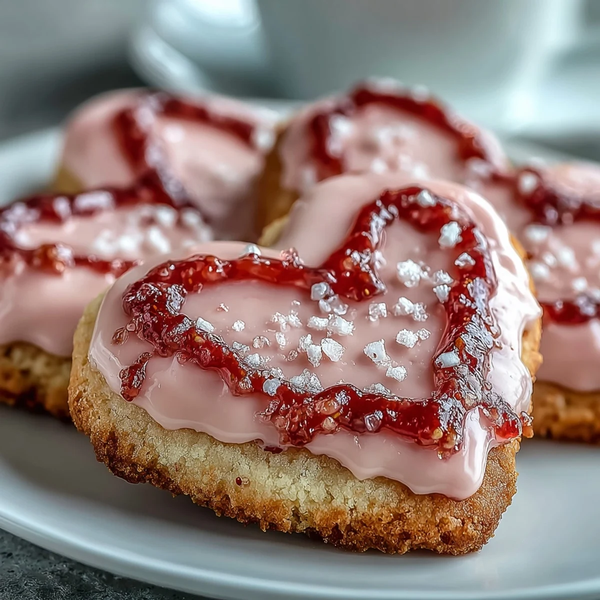 Valentines Day Strawberry Sugar