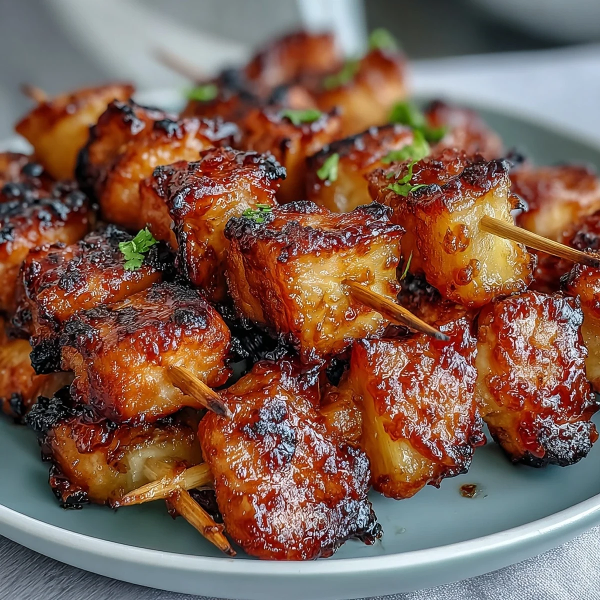 These easy, gluten-free chicken pineapple bites are bursting with flavor and ideal for any casual gathering or weeknight treat.