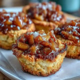 Crisp cookie cups brimming with sweet, tender apple pie filling.
