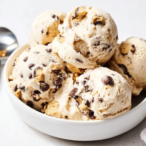 Cottage Cheese Cookie Dough Ice Cream