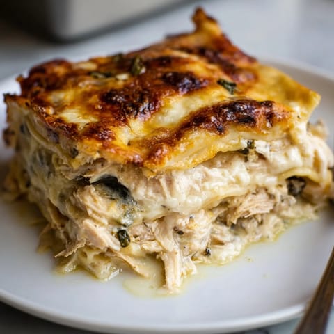 Rosemary Chicken Lasagna Twist