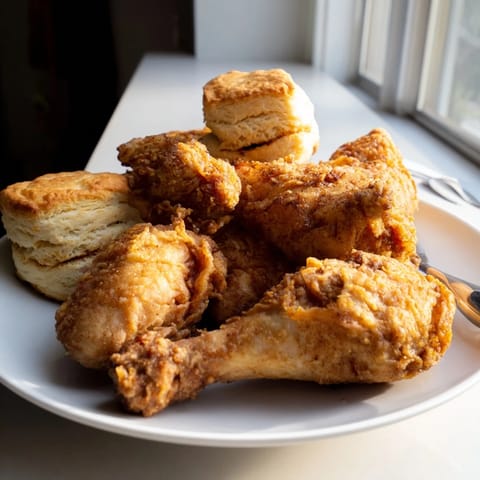 Southern Fried Chicken Biscuits