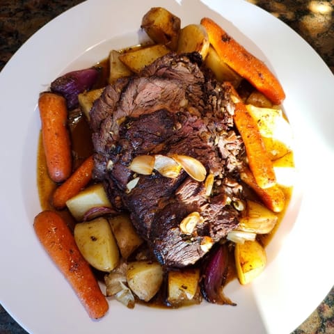 Sunday Pot Roast Veggies