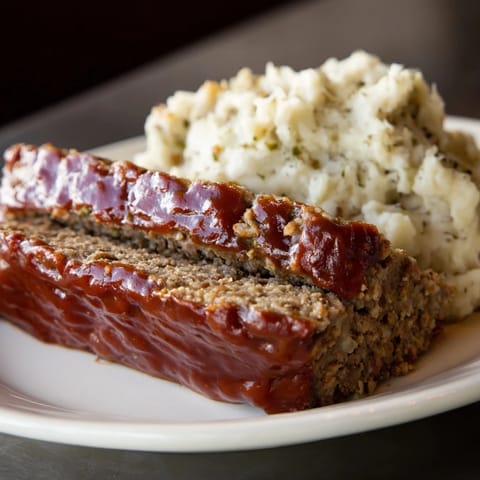 Classic Meatloaf Mashed Potatoes