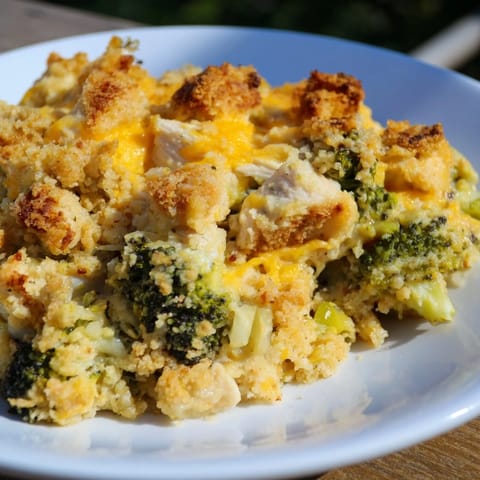 Cheddar Broccoli Chicken Bake