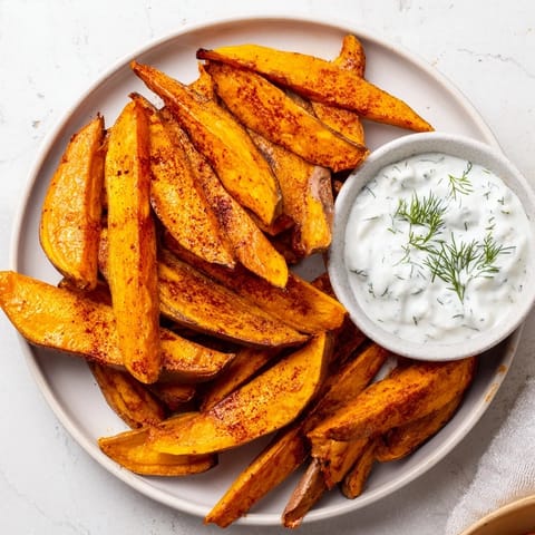 Roasted Sweet Potato Wedges