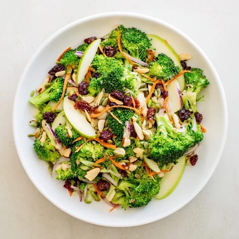 Broccoli Apple Hot Salad