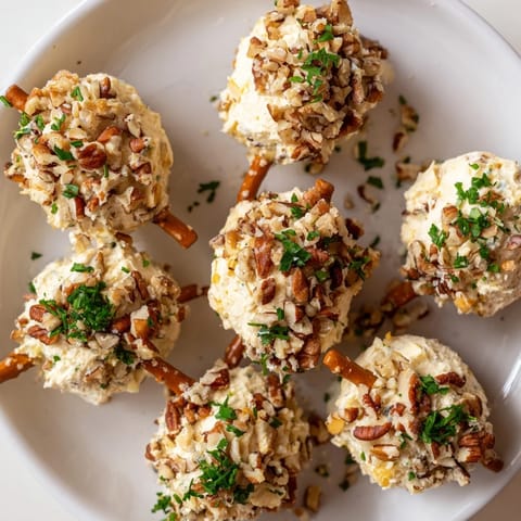 Fall Savory Acorn Cheese Bites