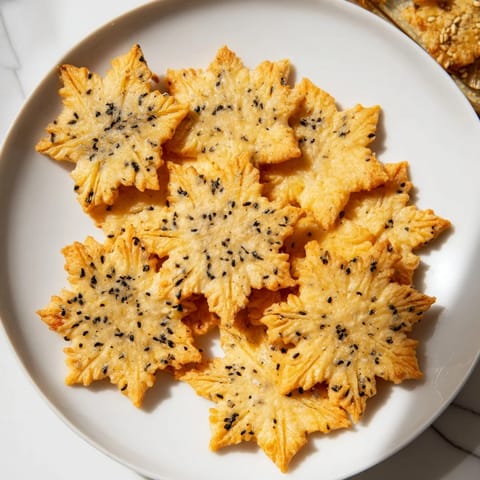 Gourmet Snowflake Cutout Crackers