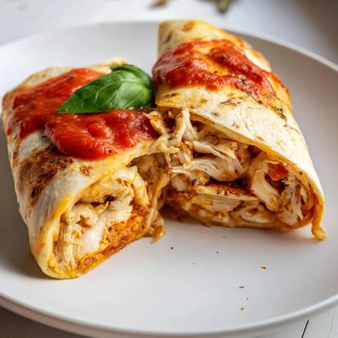 Tortilla Pizza Wrap Chicken