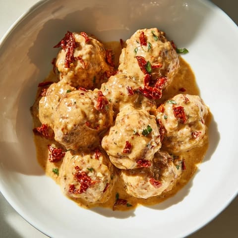 Chicken Meatballs Parmesan Sauce