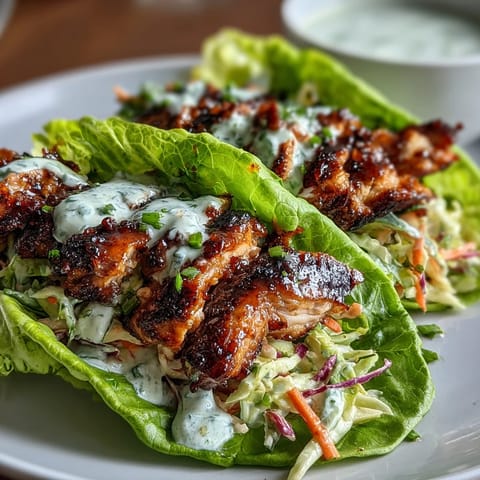 High-Protein BBQ Chicken Wraps