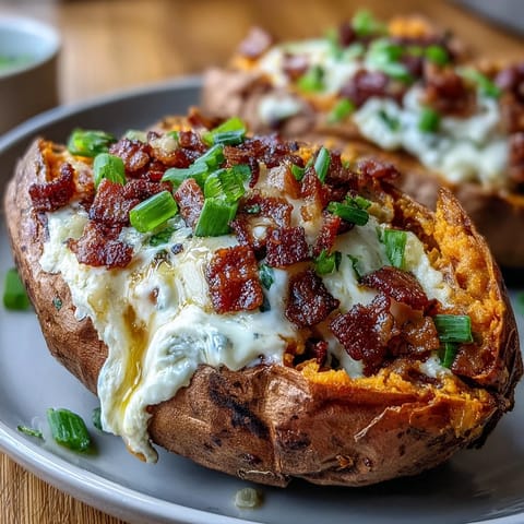 Breakfast Sweet Potatoes Bacon #630