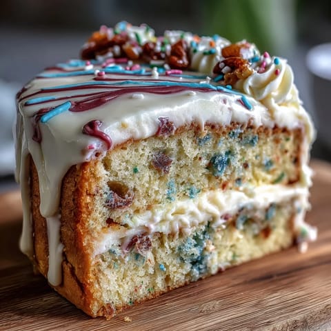 Spring Funfetti Cake Pastel