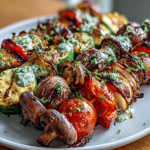 Summer Grilled Veggie Skewers