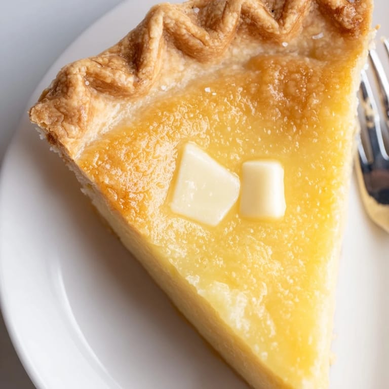 Deliciously simple water pie topped with buttery sweetness, perfect for family gatherings.  