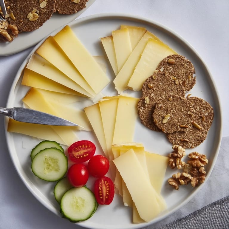 Vibrant Planche Montagne Aventure Collation, featuring a beautiful wooden board with artisan bread and savory delights.