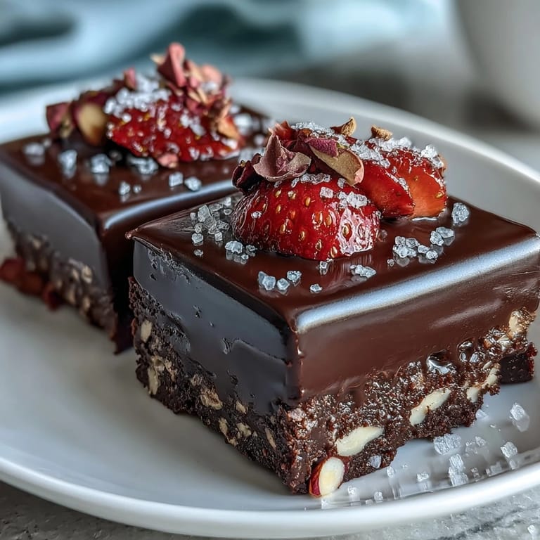 Middle Eastern-inspired chocolate bark with dark chocolate, dried strawberries, pistachios, and almonds, finished with a sprinkle of rose petals.