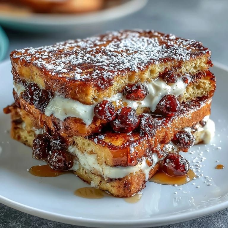 Blueberry Pancake Casserole Baked in the Oven: tender baked pancakes folded with blueberries, finished with a golden top and served with warm maple syrup.