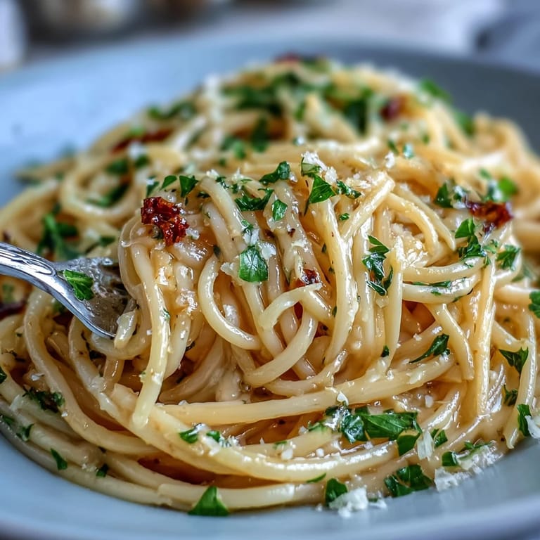 Silky lemon butter pasta with fresh lemon juice, garlic, and Parmesan, served hot and garnished with parsley for a comforting dish.