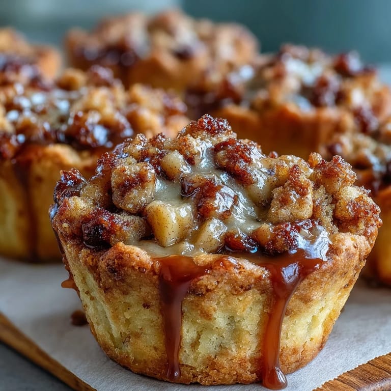 Delectable Apple Pie Cookie Cups ready to be topped with cream.
